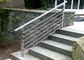 Υψηλό επίπεδο Flatness Ανοξείδωτο χάλυβα κάγκελα / ανοξείδωτο χάλυβα σκάλα σκάλας για εκθεσιακό κέντρο προμηθευτής