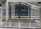 Πόρτες Ασφαλείας από ανοξείδωτο χάλυβα ομαλής επιφάνειας, μπροστινές πόρτες από μοντέρνο χάλυβα με λογότυπο της πινακίδας προμηθευτής