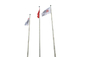 Φως ελαφρύ γραφείο Μικρή σημαία πόλο, κωνική Εσωτερική σημαία Βάση στρογγυλή βάση προμηθευτής